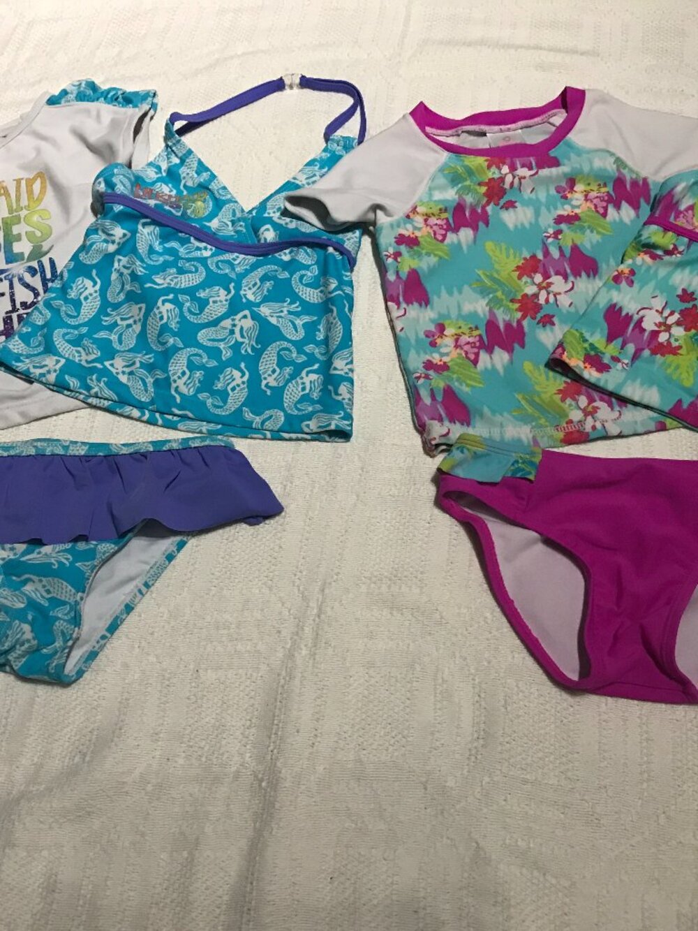Bundle: (2) 3-Pience Swim Wear - Size 5